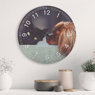 Create Your Custom Photo Personalised Round Clock
