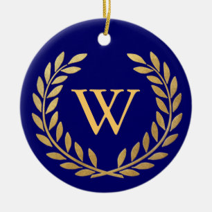 Create Your Decorative Monogram Ceramic Tree Decoration