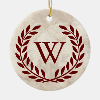 Create Your Decorative Monogram Ceramic Tree Decoration