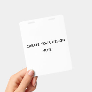 Create your design here add your text logo hare ID badge