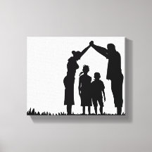 Create your family photo canvas print
