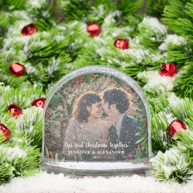 Create your First Christmas Together photo Snowglobe (Christmas)