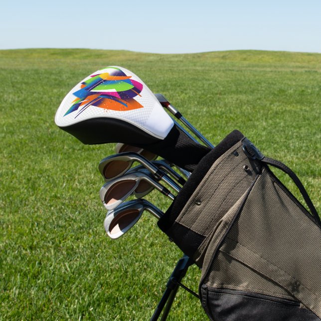 create your future-positive mindset golf head cover (In Situ)