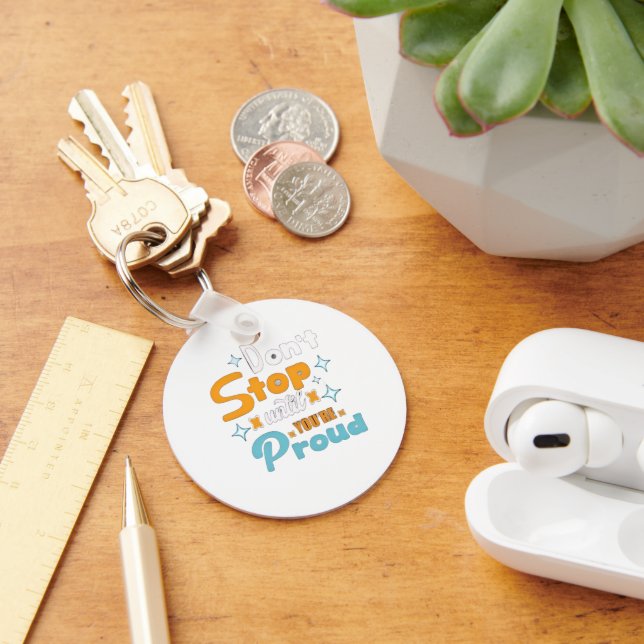 create your future-positive mindset key ring (Desk)