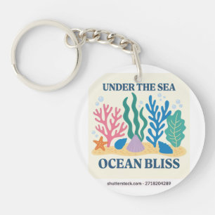 create your future-positive mindset key ring