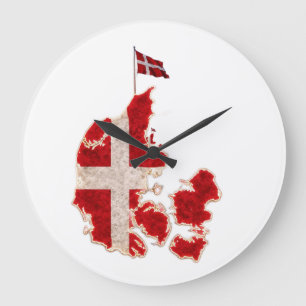 create your future-positive mindset large clock