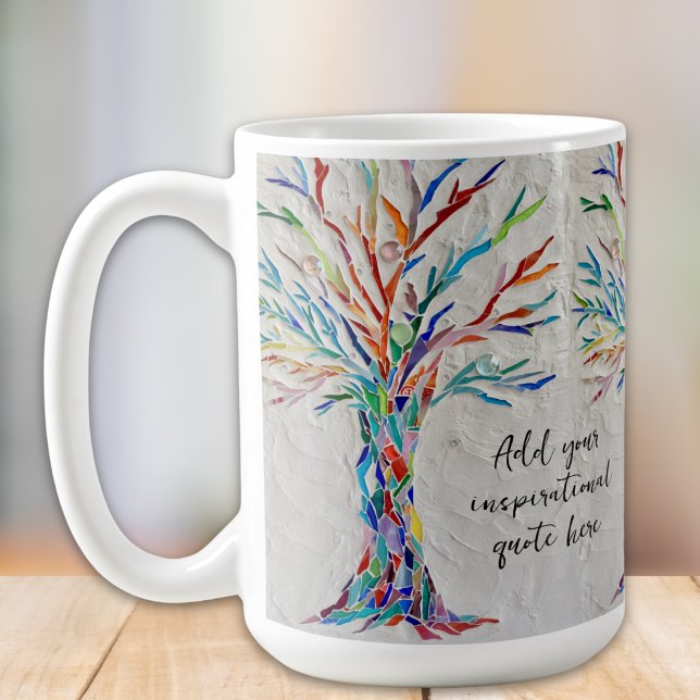 Create Your Inspirational Message Coffee Mug (Creator Uploaded)