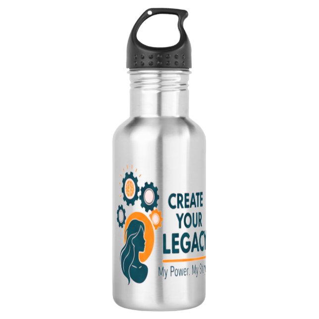 Create your legacy Water Bottle (Front)