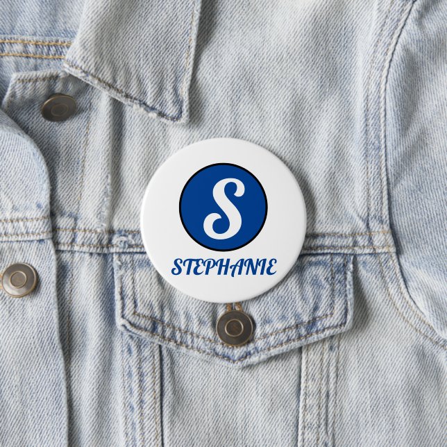 create your named 7.5 cm round badge (In Situ)