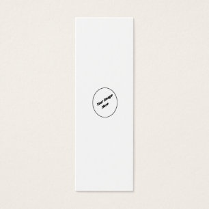 Create Your One Of A Kind bookmark