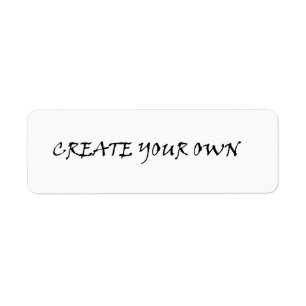Create your own