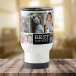 Create Your Own 10 Photo Collage Best Dad Ever Travel Mug<br><div class="desc">Photo Collage Mug - A special gift for dad personalised with 10 favourite pictures of happy memories with kids.</div>