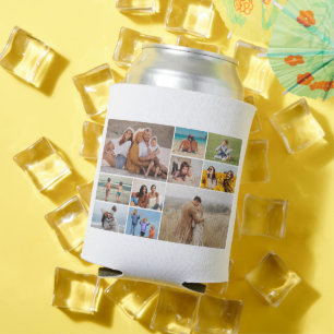 Create Your Own 10 Photo Collage Can Cooler