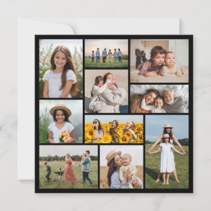 Create Your Own 10 Photo Collage Card