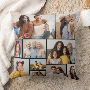 Create Your Own 10 Photo Collage Cushion