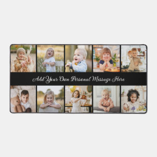 Create Your Own 10 Photo Collage Desk Mat