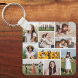Create Your Own 10 Photo Collage Key Ring<br><div class="desc">Create your own Custom 10 Photo Collage for Christmas, Birthdays, Weddings, Anniversaries, Graduations, Father's Day, Mother's Day or any other Special Occasion, with our easy-to-use design tool. Add your favourite photos of friends, family, vacations, hobbies and pets and you'll have a stunning, one-of-a-kind photo collage, perfect for home decoration, gift...</div>
