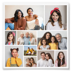 Create Your Own 10 Photo Collage Photo Enlargement