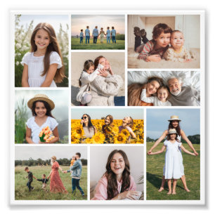Create Your Own 10 Photo Collage Photo Enlargement