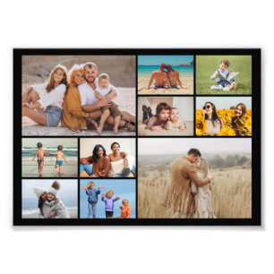 Create Your Own 10 Photo Collage Photo Enlargement Print