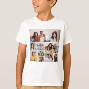 Create Your Own 10 Photo Collage T-Shirt