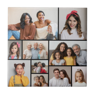 Create Your Own 10 Photo Collage Tile