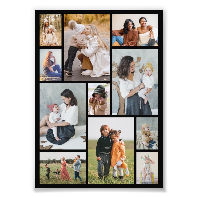 Create Your Own 11 Photo Collage (Front)