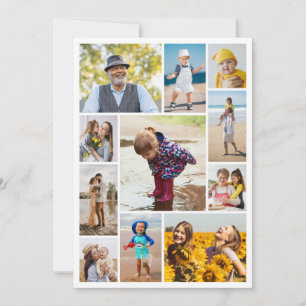 Create Your Own 11 Photo Collage Card