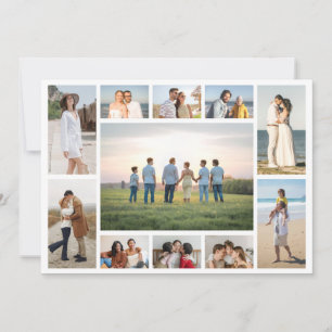 Create Your Own 11 Photo Collage  Card