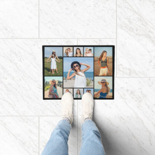 Create Your Own 11 Photo Collage Doormat