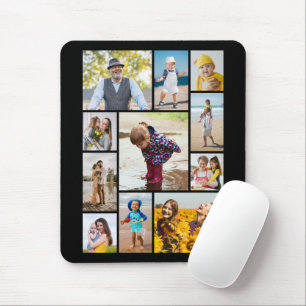 Create Your Own 11 Photo Collage Mouse Mat