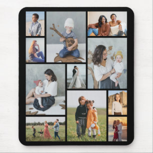 Create Your Own 11 Photo Collage Mouse Mat