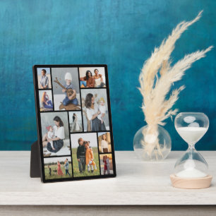 Create Your Own 11 Photo Collage Plaque