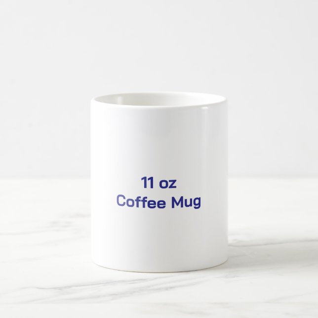 Create Your Own 11oz Coffee Mug (Center)