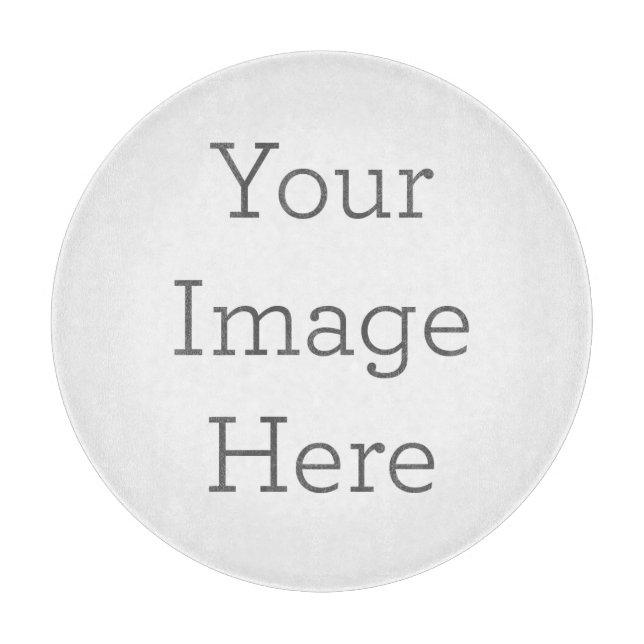 Decorative Glass Chopping Board 12" (Front)