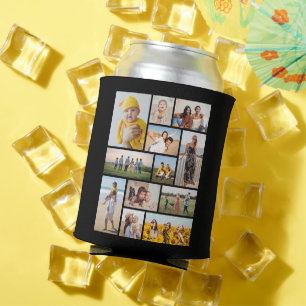 Create Your Own 12 Photo Collage Can Cooler