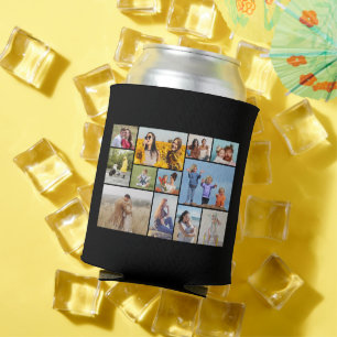 Create Your Own 12 Photo Collage Can Cooler