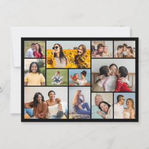 Create Your Own 12 Photo Collage Card