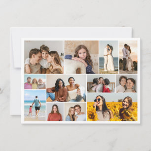Create Your Own 12 Photo Collage  Card
