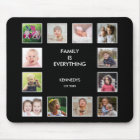 Create Your Own 12 Photo Collage Frame Black