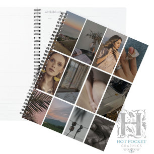 Create Your Own 12 Photo Collage Personalised Planner