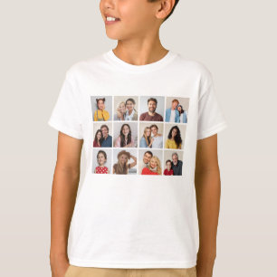 Create Your Own 12 Photo Collage T-Shirt