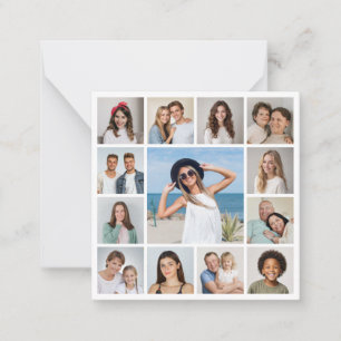 Create Your Own 13 Photo Collage Card