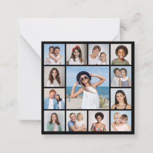 Create Your Own 13 Photo Collage Card