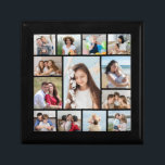 Create Your Own 13 Photo Collage Gift Box<br><div class="desc">Create your own 13 Photo Collage for Christmas, Birthdays, Weddings, Anniversaries, Graduations, Father's Day, Mother's Day or any other Special Occasion, with our easy-to-use design tool. Add your favourite photos of friends, family, vacations, hobbies and pets and you'll have a stunning, one-of-a-kind photo collage. Our custom photo collage is perfect...</div>