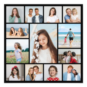 Create Your Own 13 Photo Collage Photo Enlargement Print