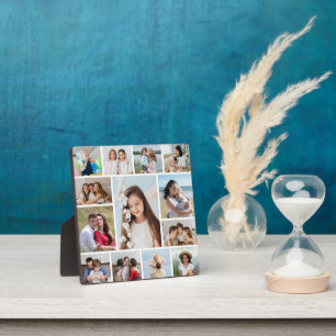 Create Your Own 13 Photo Collage Plaque