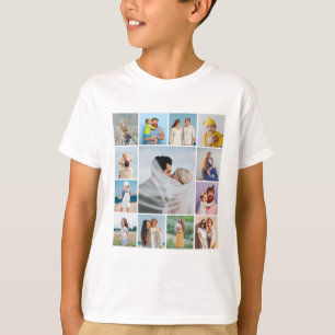 Create Your Own 13 Photo Collage T-Shirt