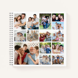 Create Your Own 14 Photo Collage Notebook