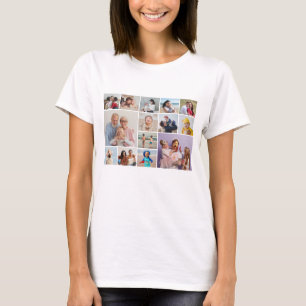 Create Your Own 14 Photo Collage T-Shirt